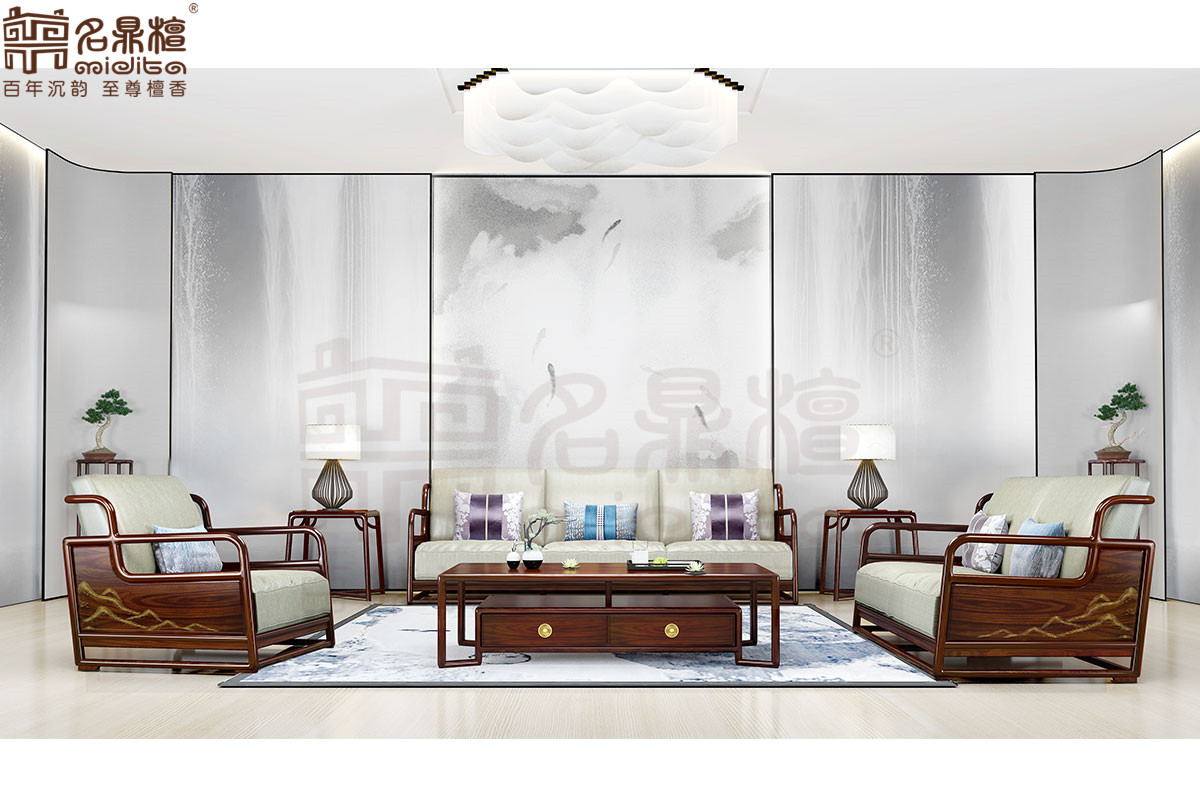 佛山新中式家具品牌前十名,乌金木新中式十大品牌家具