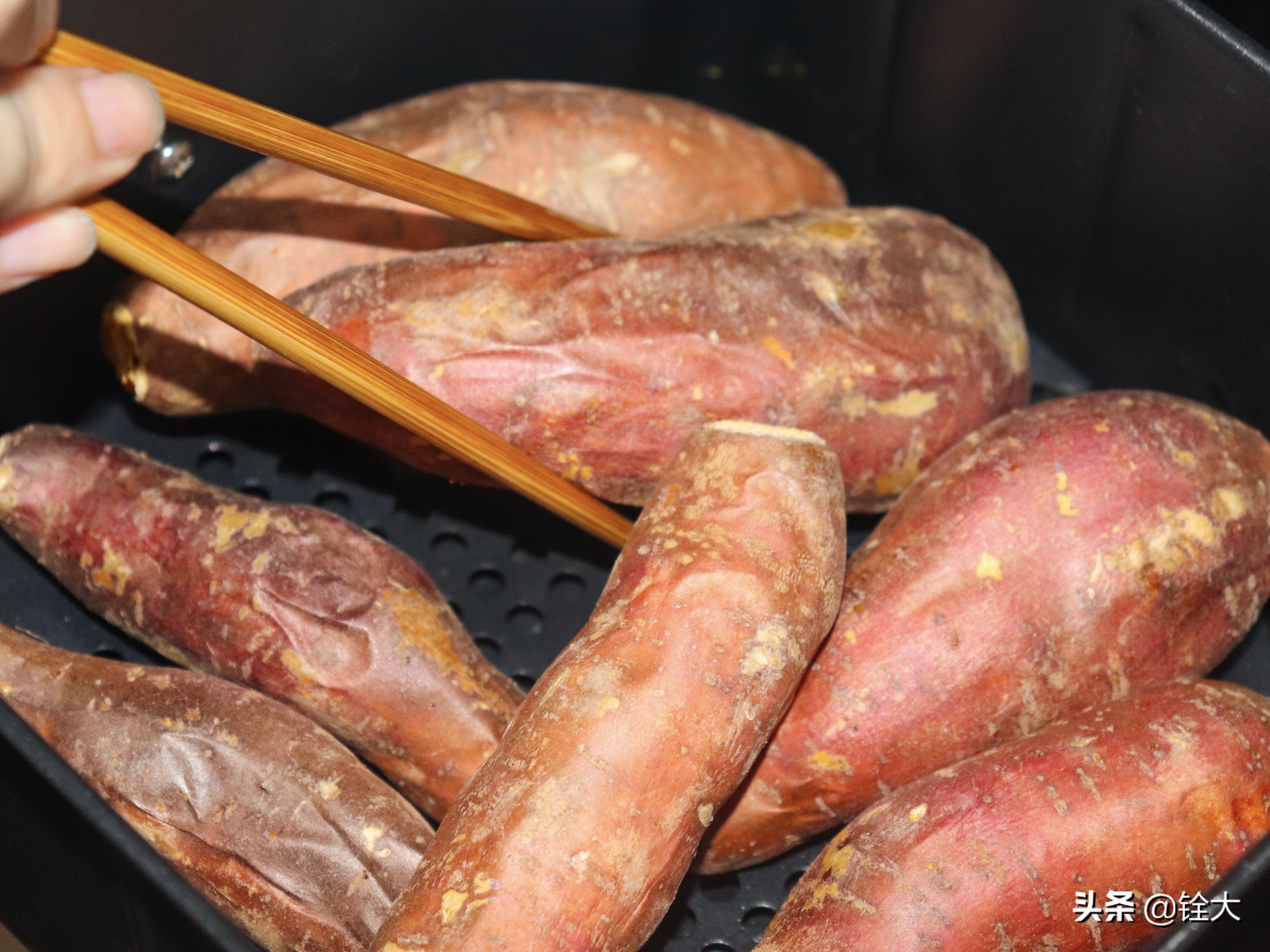 红薯和绿豆汤的正确做法,烤红薯甜