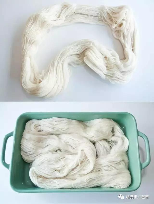有趣的染色方法,毛线是怎么染的