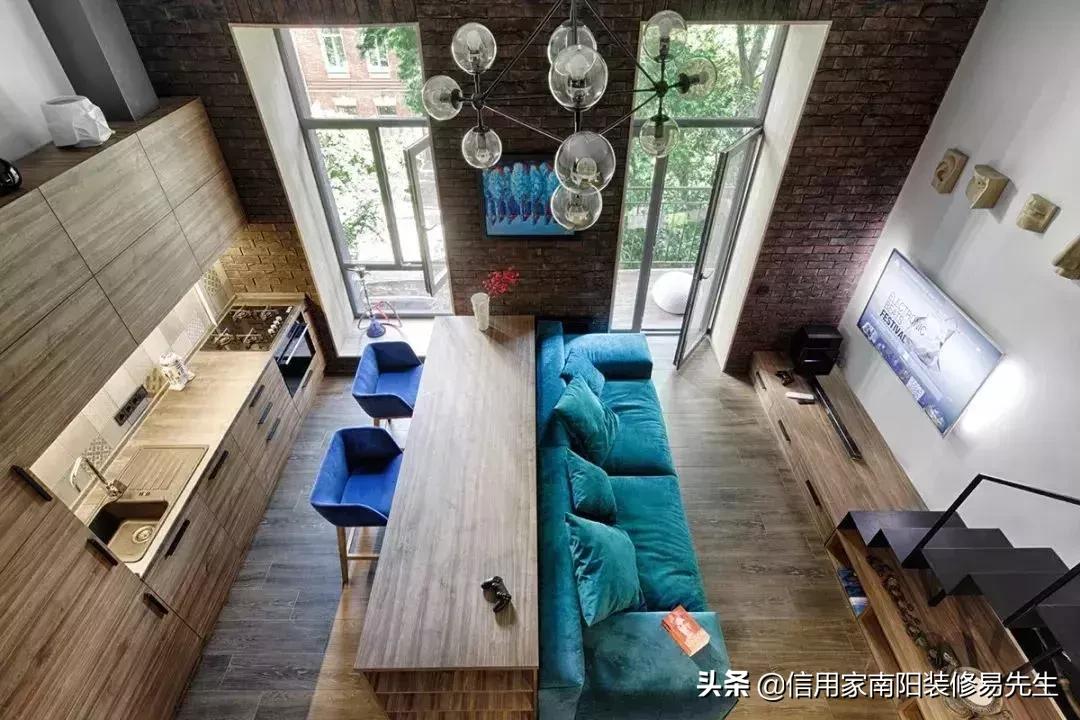 108平横厅客厅餐厅一体装修实景图,48种客餐厅设计总有一款适合你