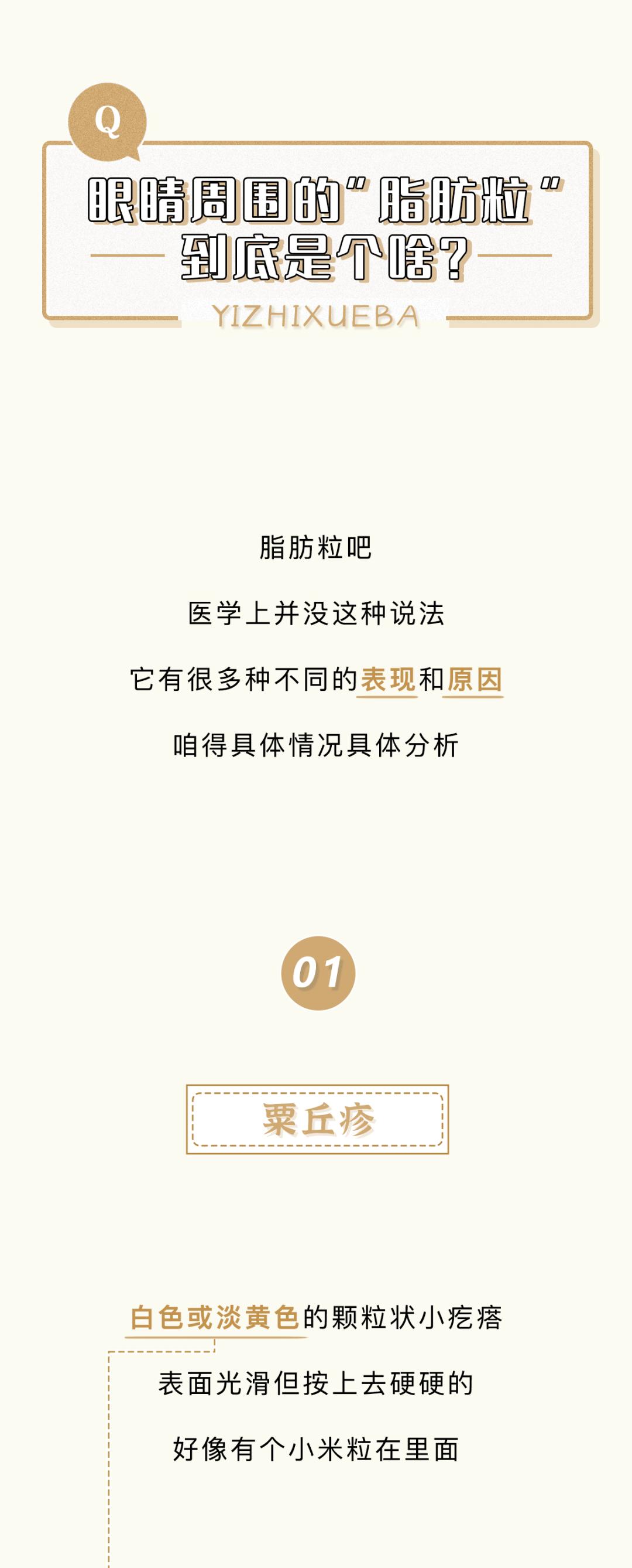 眼睛周围的脂肪粒到底是啥,小孩眼睛周围长很多脂肪粒