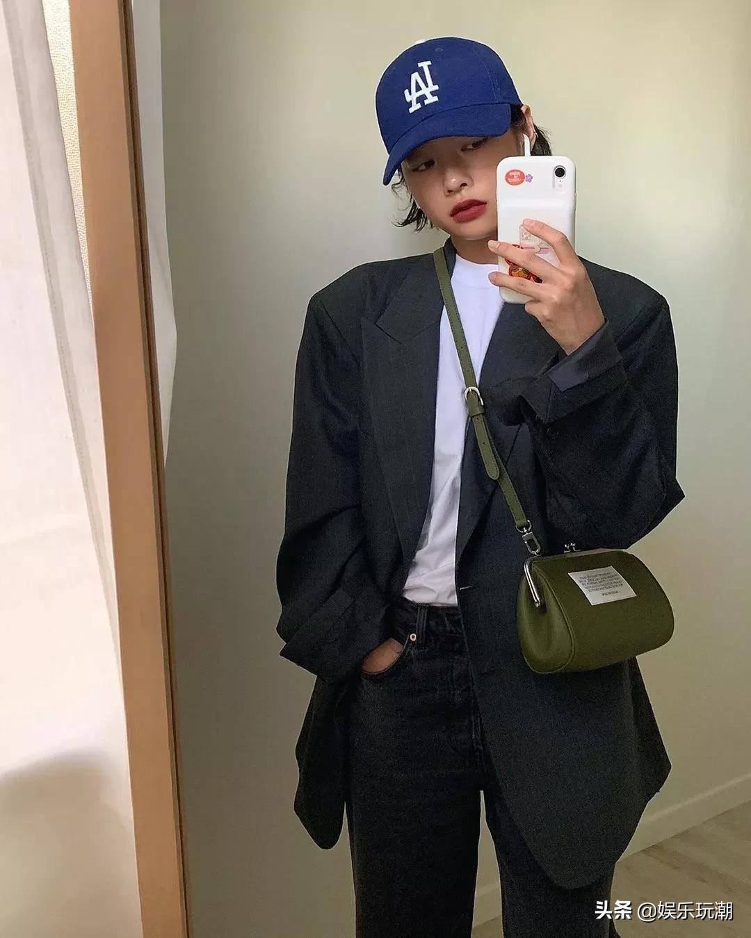 韩国穿搭必备单品,韩国博主慵懒随性的秋季穿搭范本