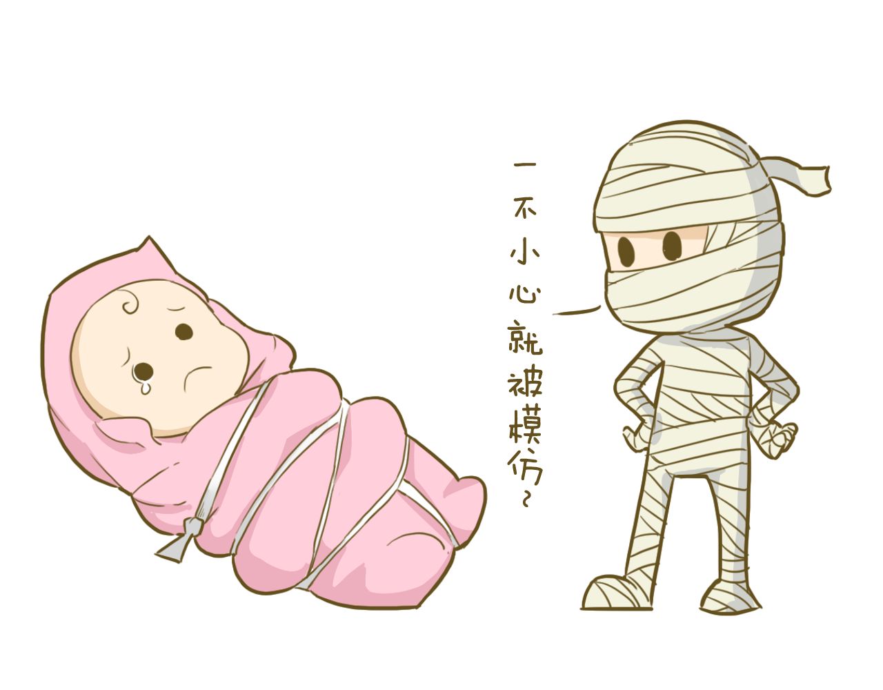 宝宝刚出生，婆婆就给宝宝绑手绑腿，害得被医生训斥