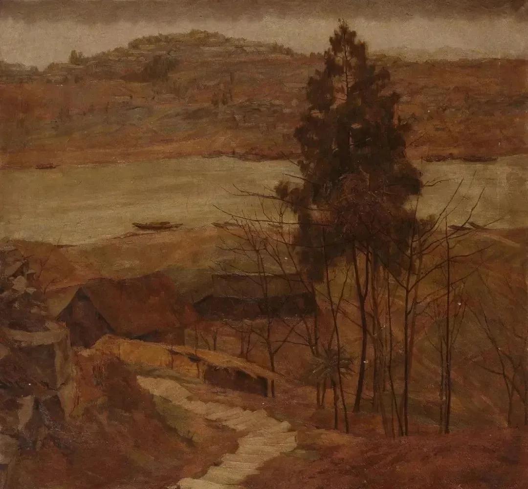 李瑞年油画静物花瓶,中国著名油画风景画前十名