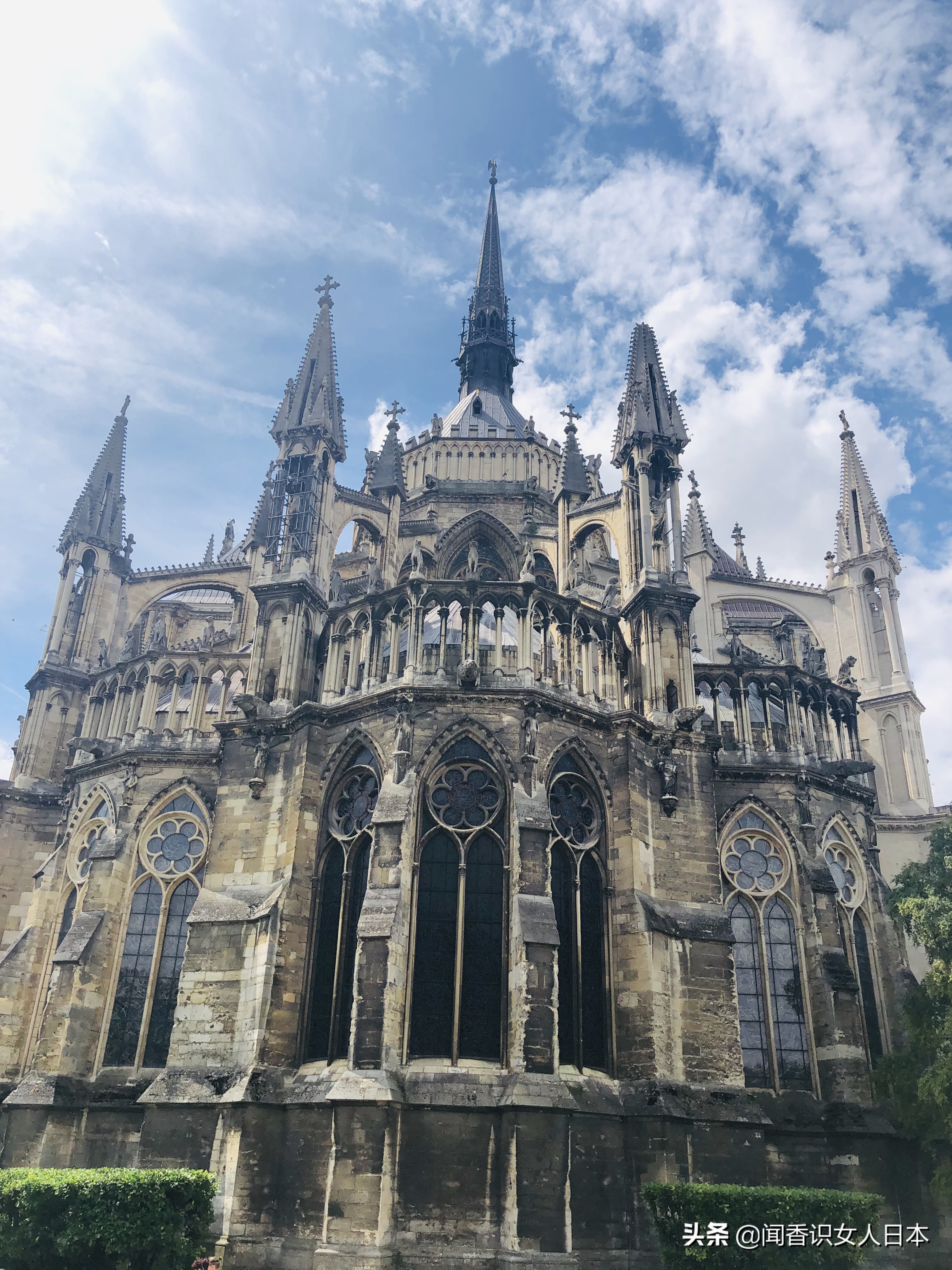 巴黎圣母院大教堂,巴黎圣母院和兰斯大教堂