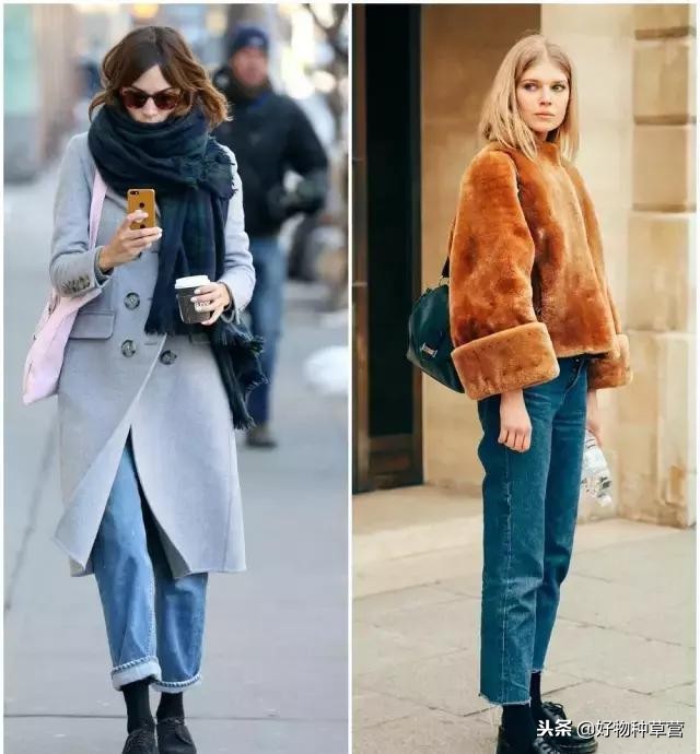 冬季不露腿的时髦穿搭,刘雯教你冬日穿搭