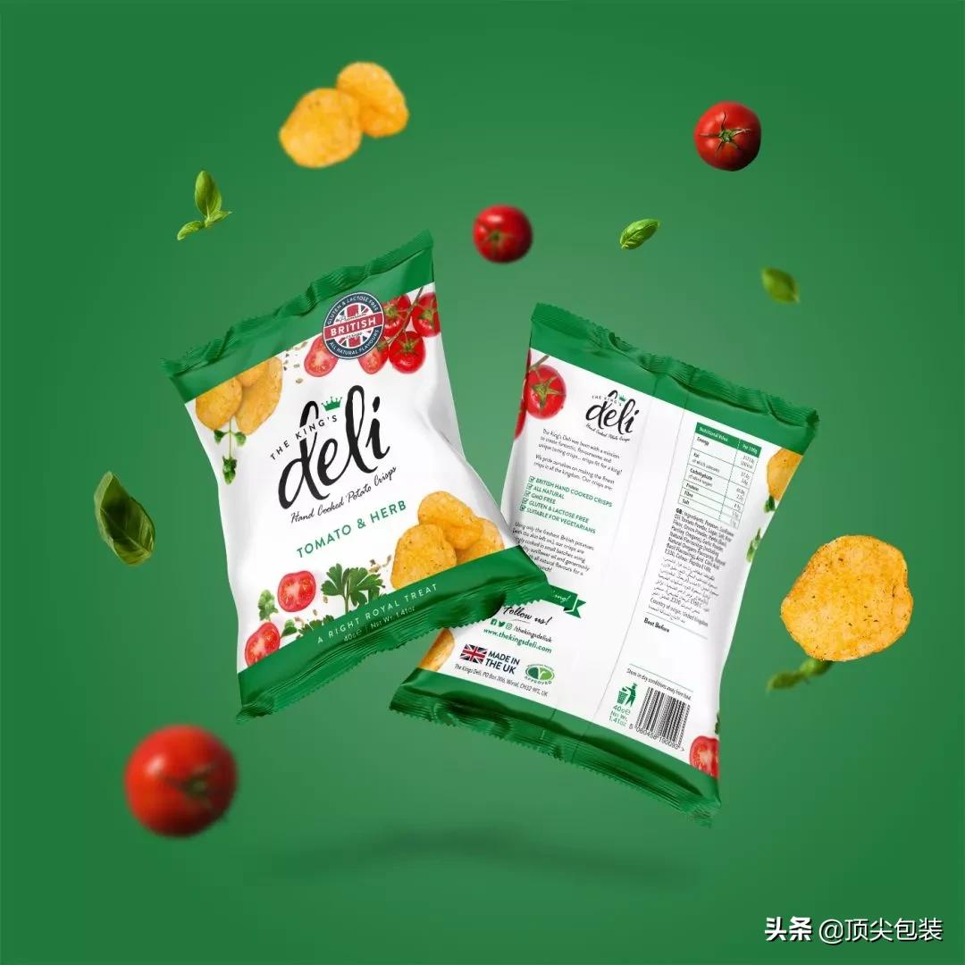 有创意的薯片包装,薯片包装风格