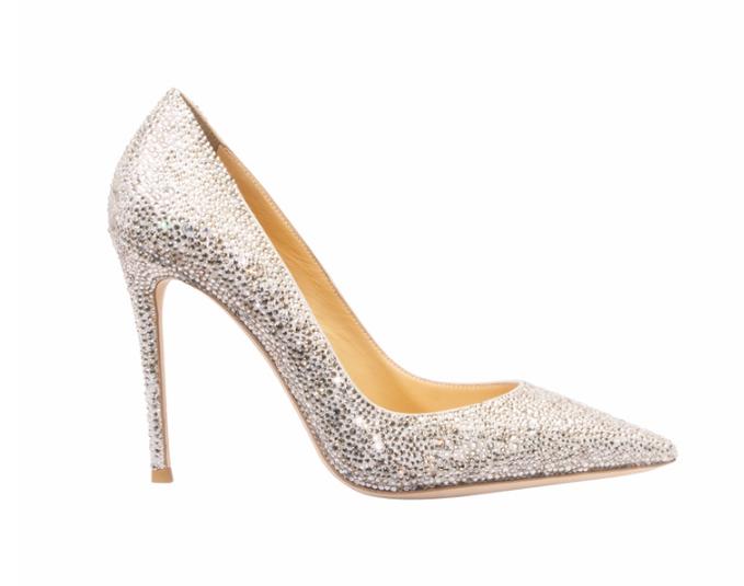 时尚水钻婚鞋,婚鞋施华洛
