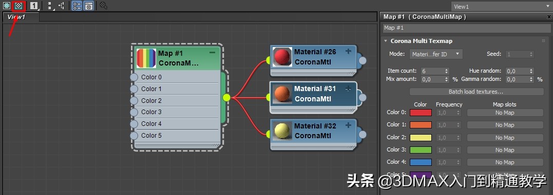 3Dmax国外教程，Corona的MultiMap随机纹理贴图在实际中的应用