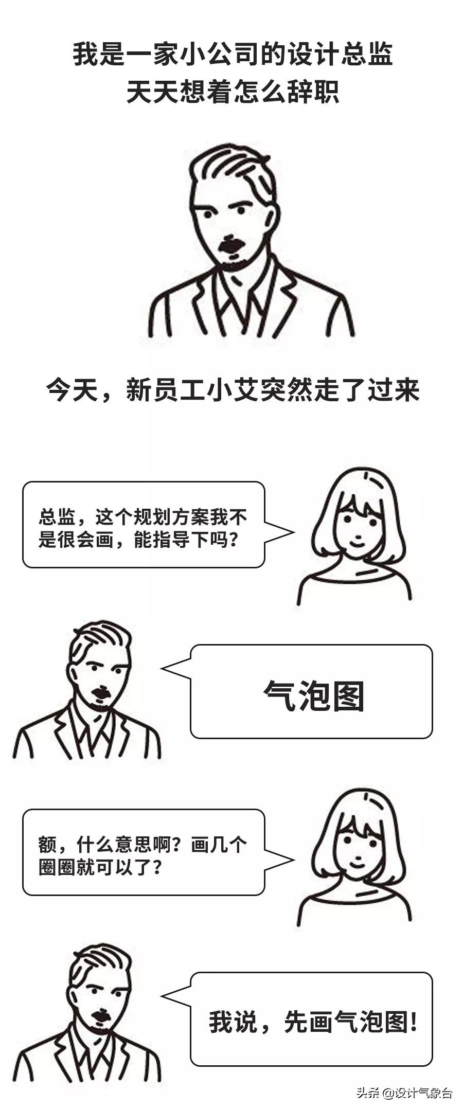 谁说95后做方案都不画气泡分析图，绝不可能