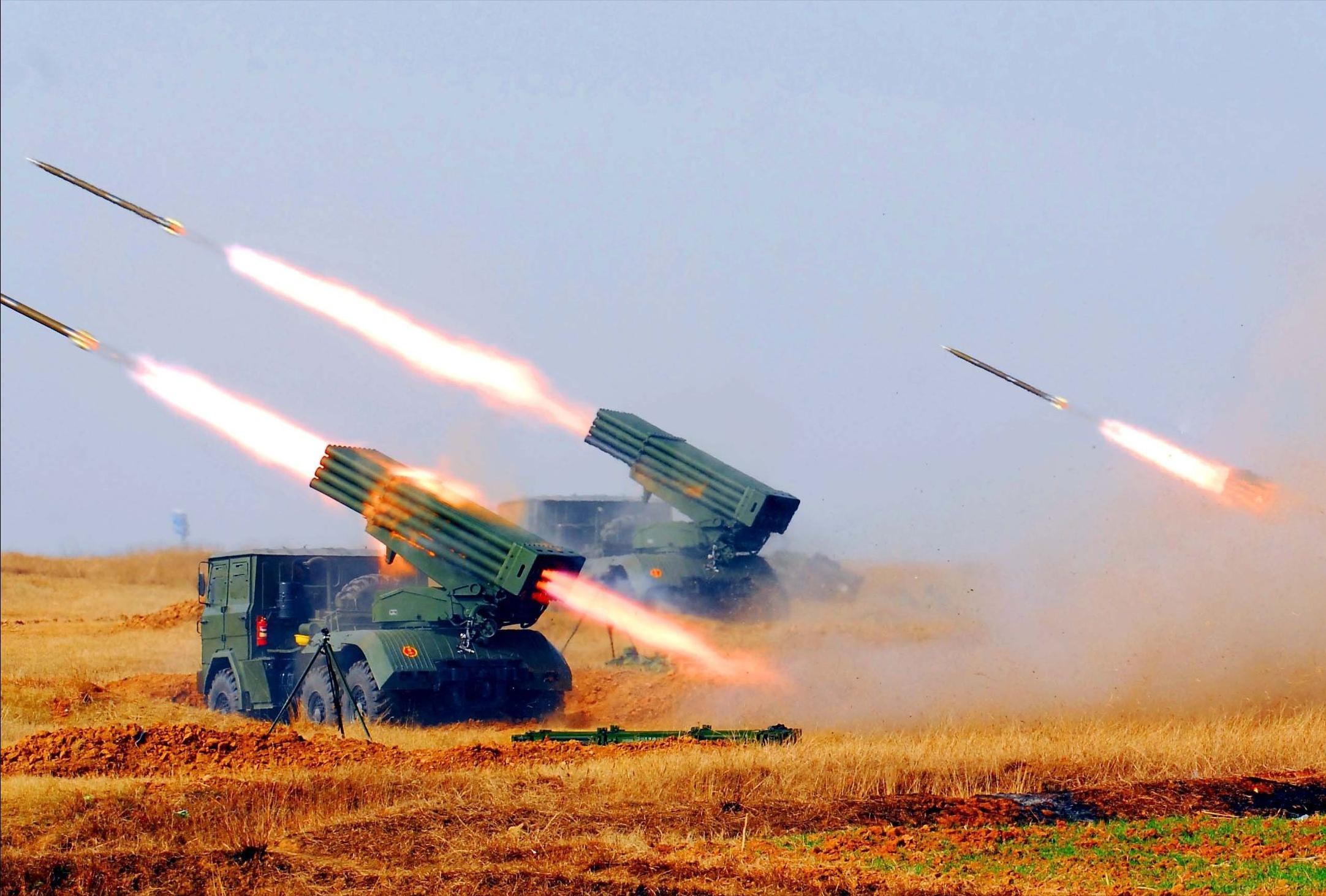 中国06式火箭炮游击战神器,107火箭炮为什么叫游击战