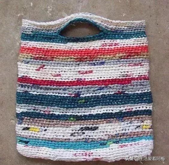 塑料袋环保手工制作,塑料袋改造手工大全