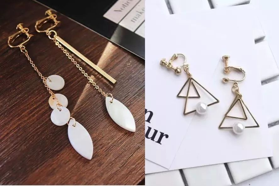 单边耳饰的戴法,耳挂流苏耳饰正确戴法