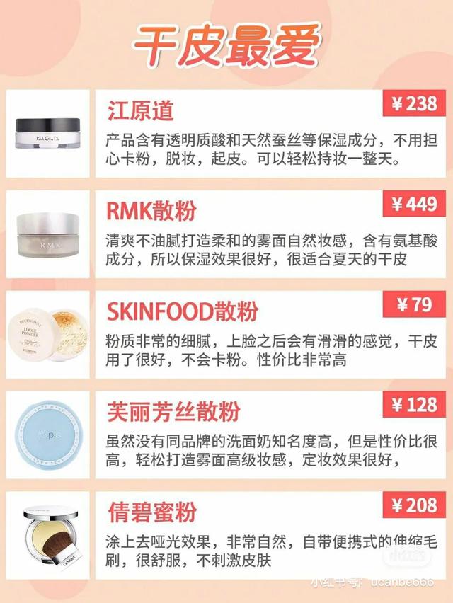散粉推荐公认好用第一名美妆好物,美妆散粉推荐品牌女士
