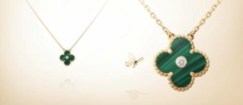 全套梵克雅宝四叶草高端珠宝,梵克雅宝彩色宝石