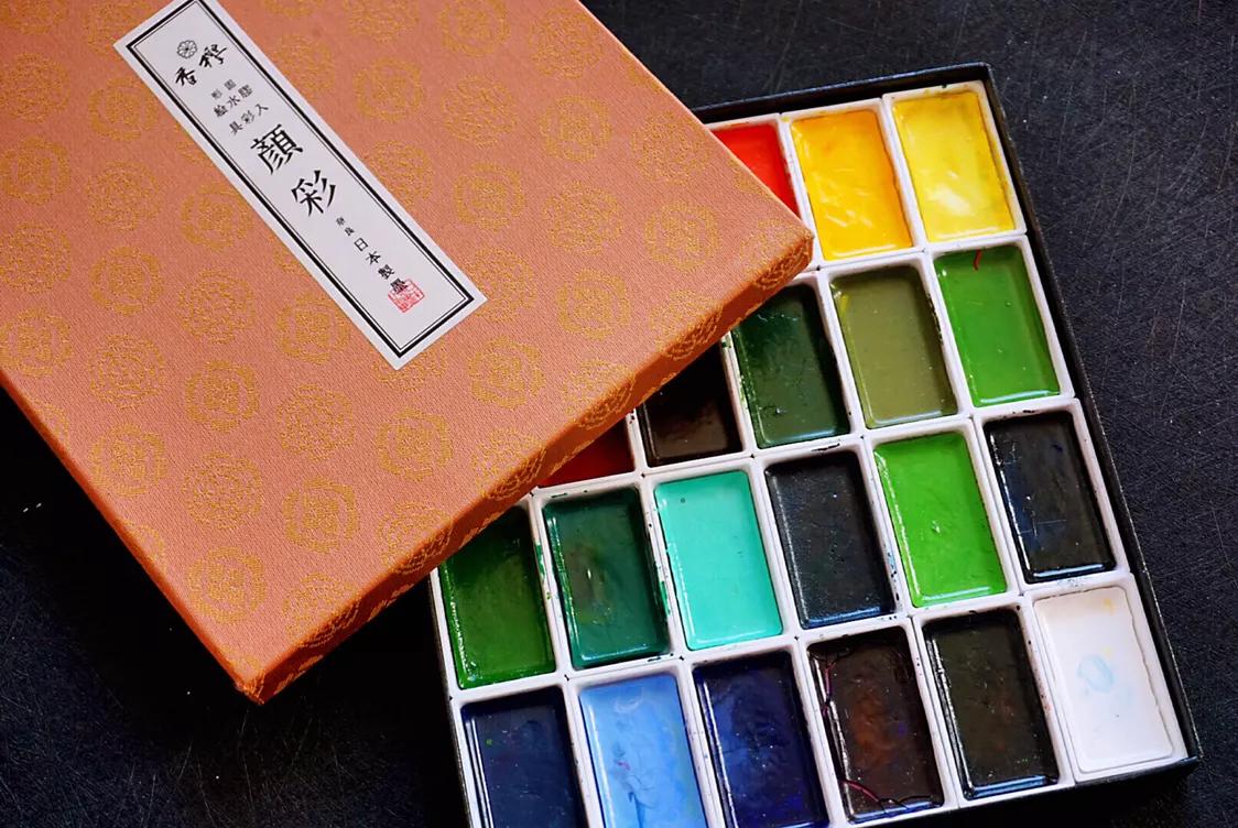 新手入坑水彩,水彩新手推荐什么颜料