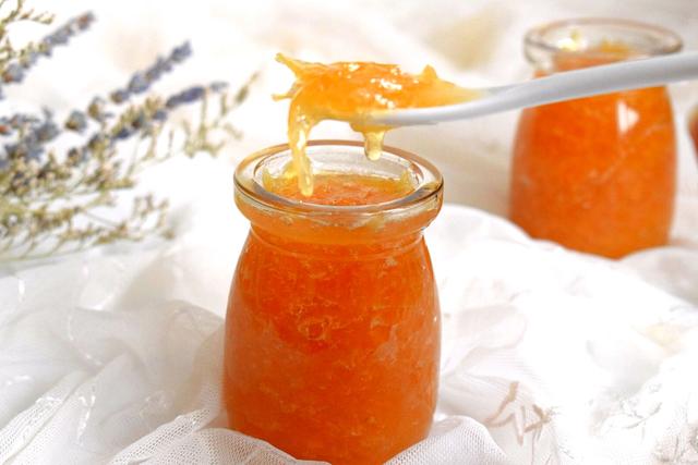 柚子酱果茶,柚子果酱的制作方法和步骤