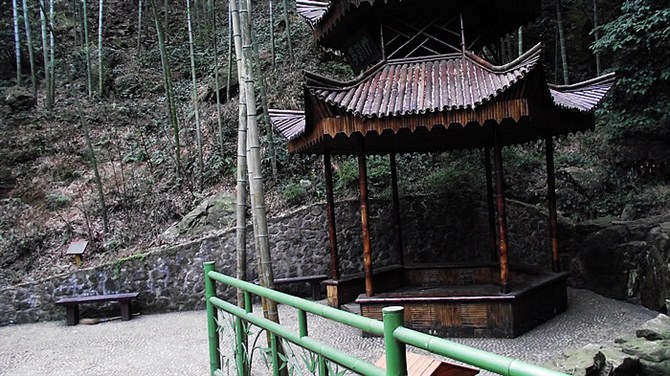 宜兴竹海山顶华南第一峰,宜兴华东第一竹海