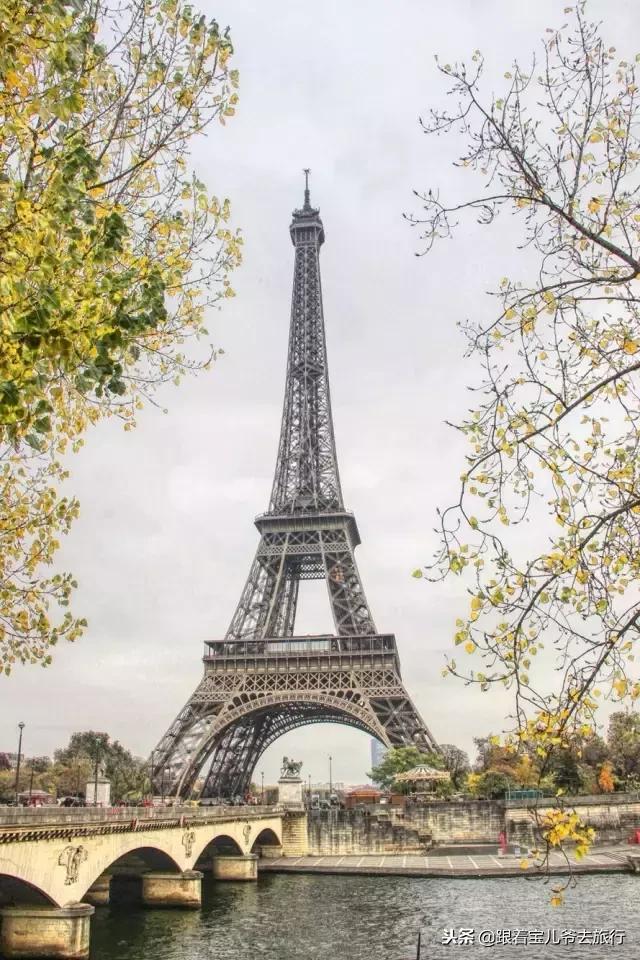 浪漫的法国埃菲尔铁塔,想去看看巴黎的埃菲尔铁塔