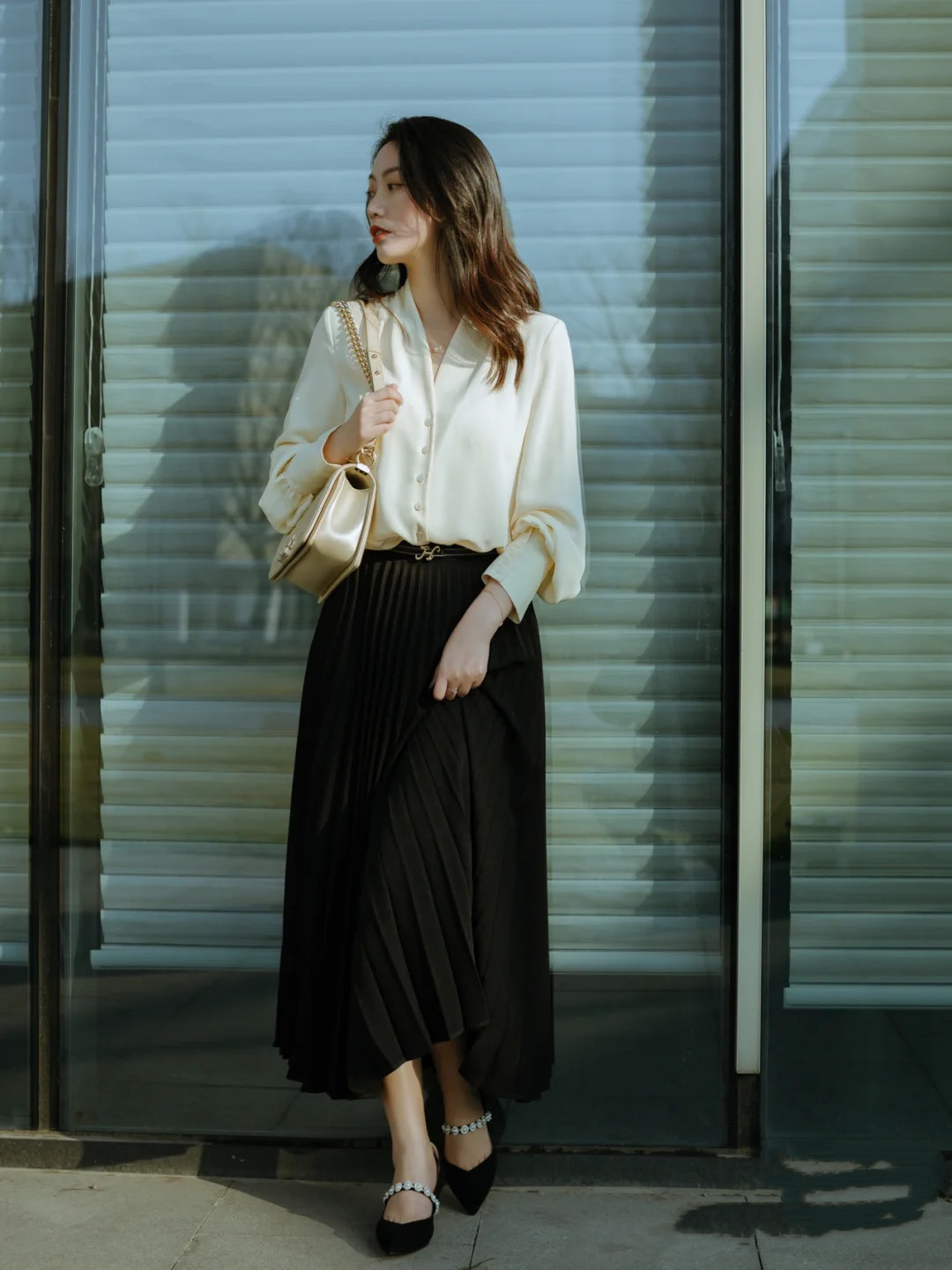 职业装穿搭中长款,职业装气质穿搭穿出自己的风格