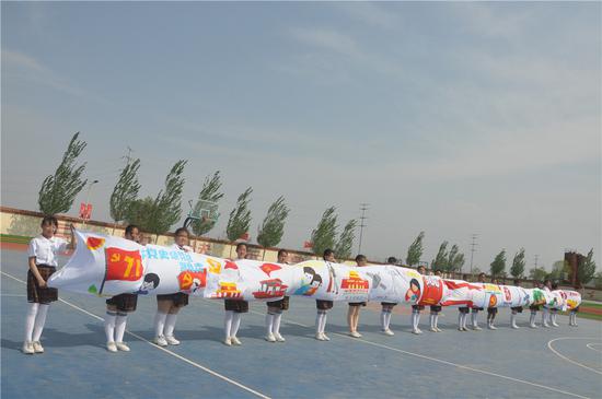 翰墨忆初心丹青献党恩绘画作品,百幅书画绘党情