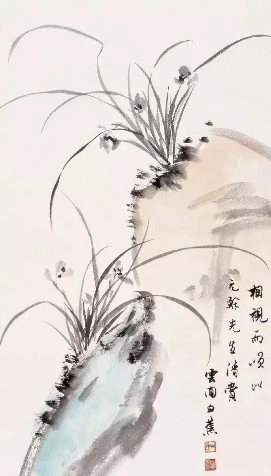 八大名家画兰,近代十大名家画兰作品欣赏