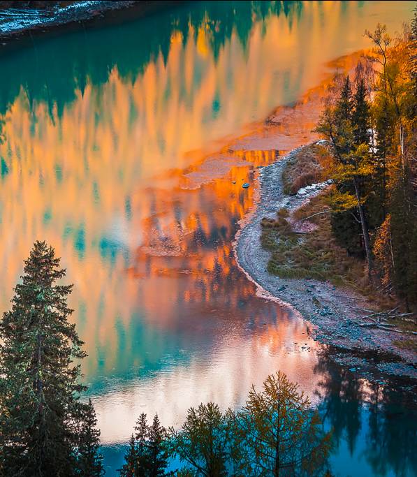 阿勒泰秋天有多美,秋天的新疆阿勒泰太美