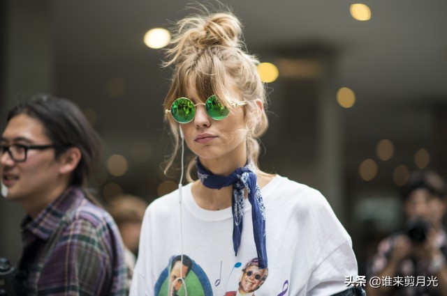 长发夏季如何扎出凉爽的发型,短发夏季清爽版扎发