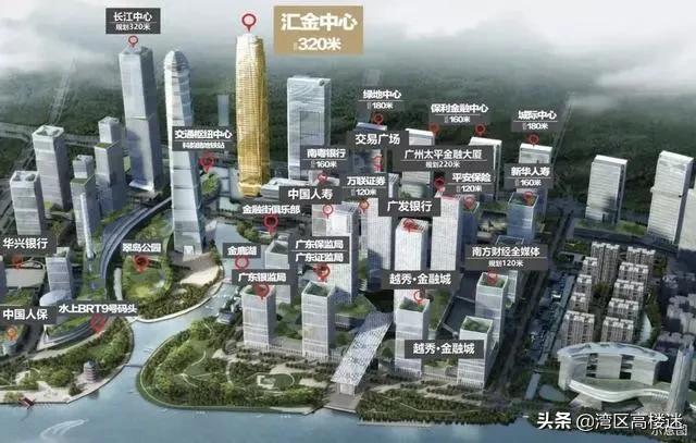 广州金融城汇金中心效果图,广州国际金融城中心