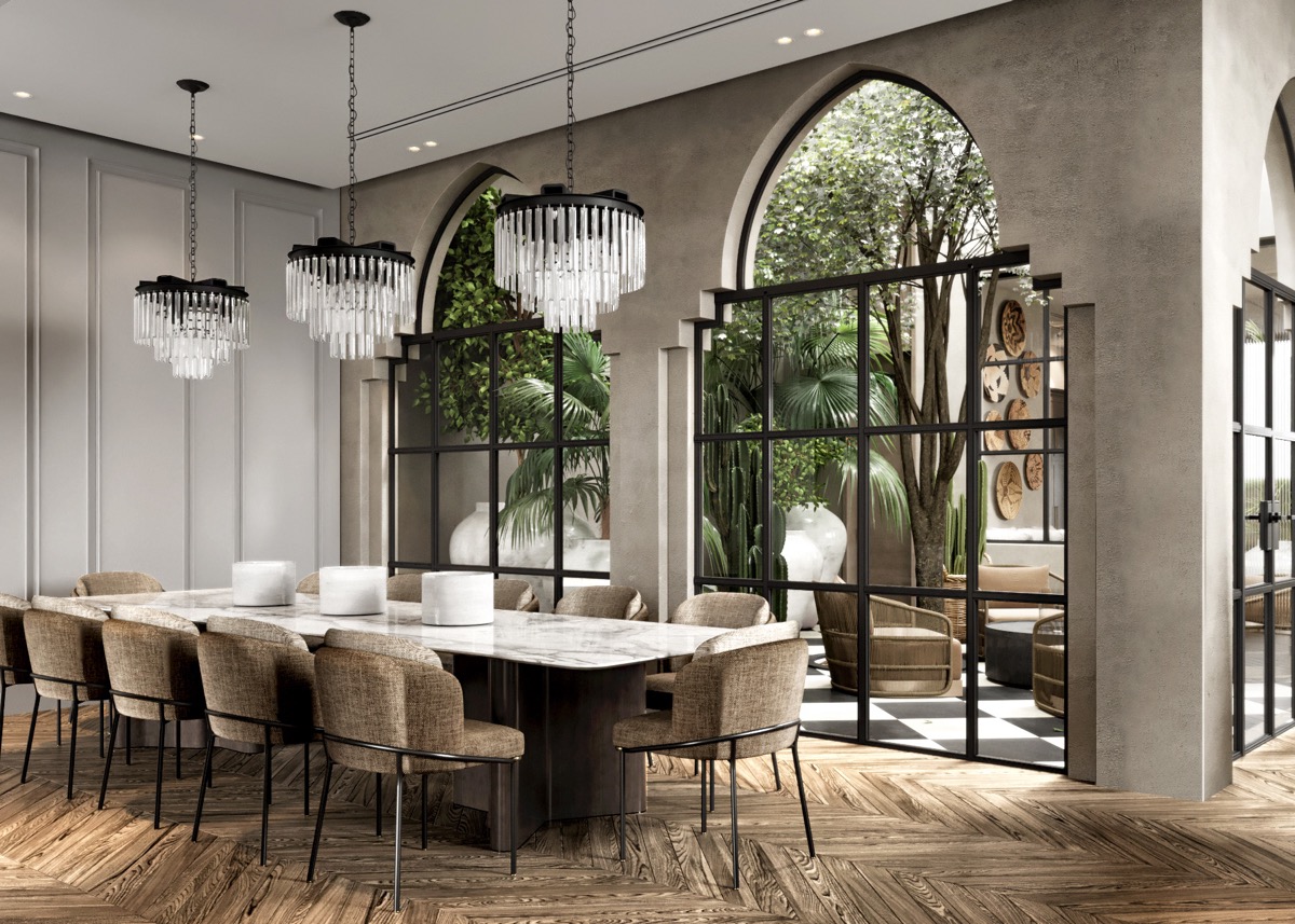 四米挑高户型装修风格,波希米亚风格装修