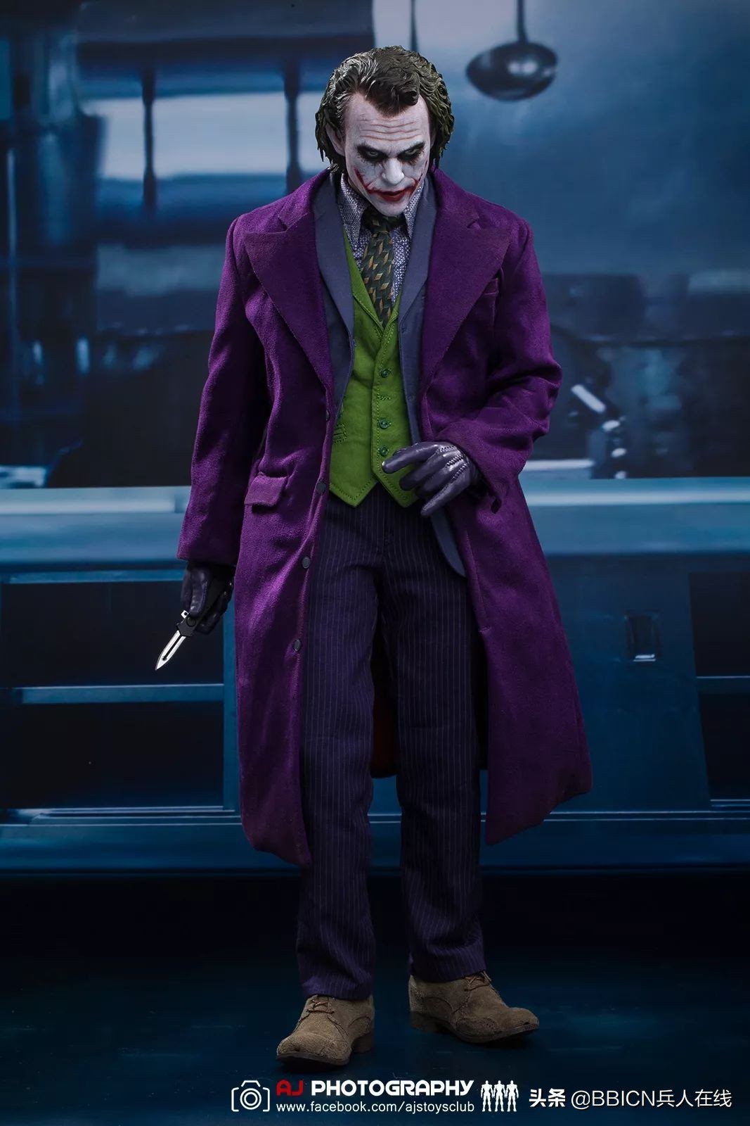 hottoys小丑1.0测评,hottoys1比4小丑