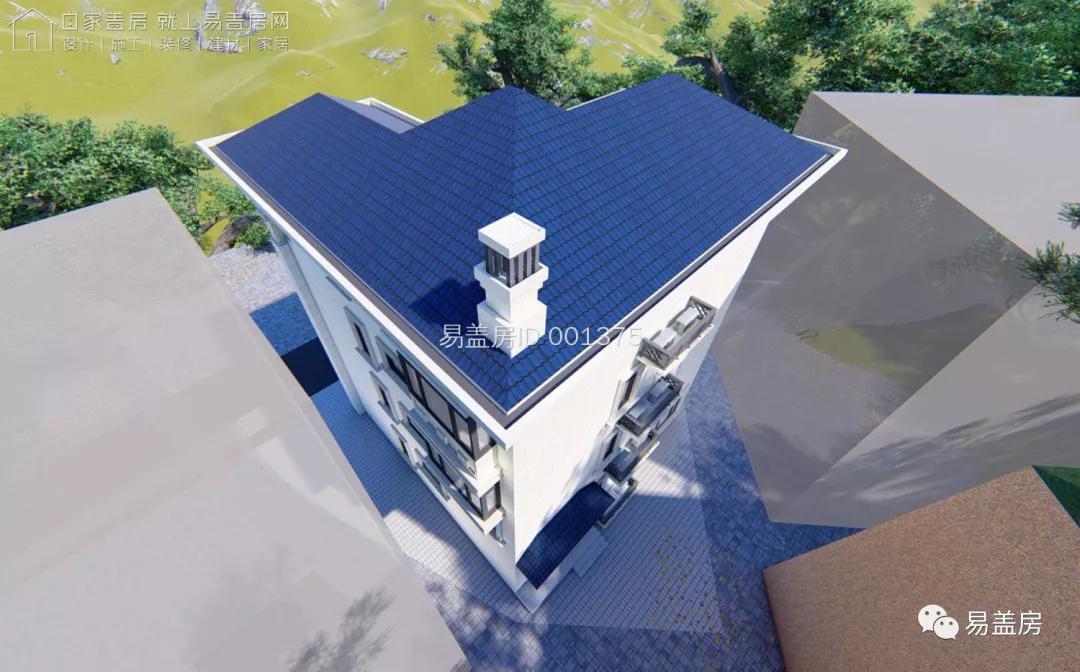 11.9m×12.2m,福建泉州豪华雅致的欧式别墅