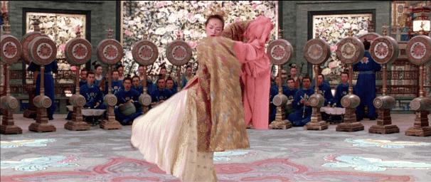 热巴古装舞蹈刘诗诗,热巴刘诗诗红毯展民族风韵