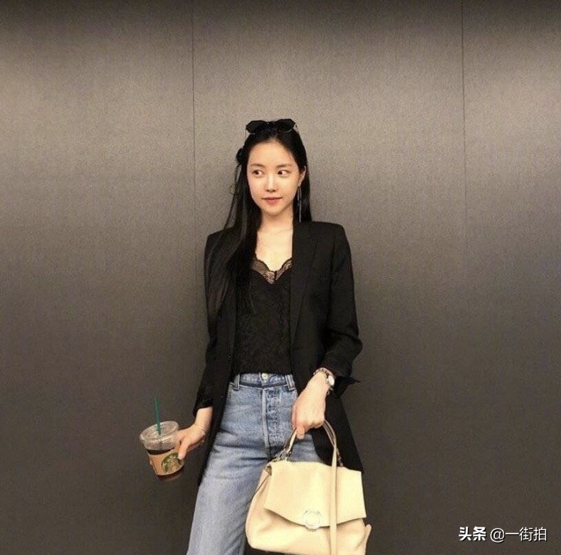 孙娜恩西装短裤,孙娜恩私服穿搭