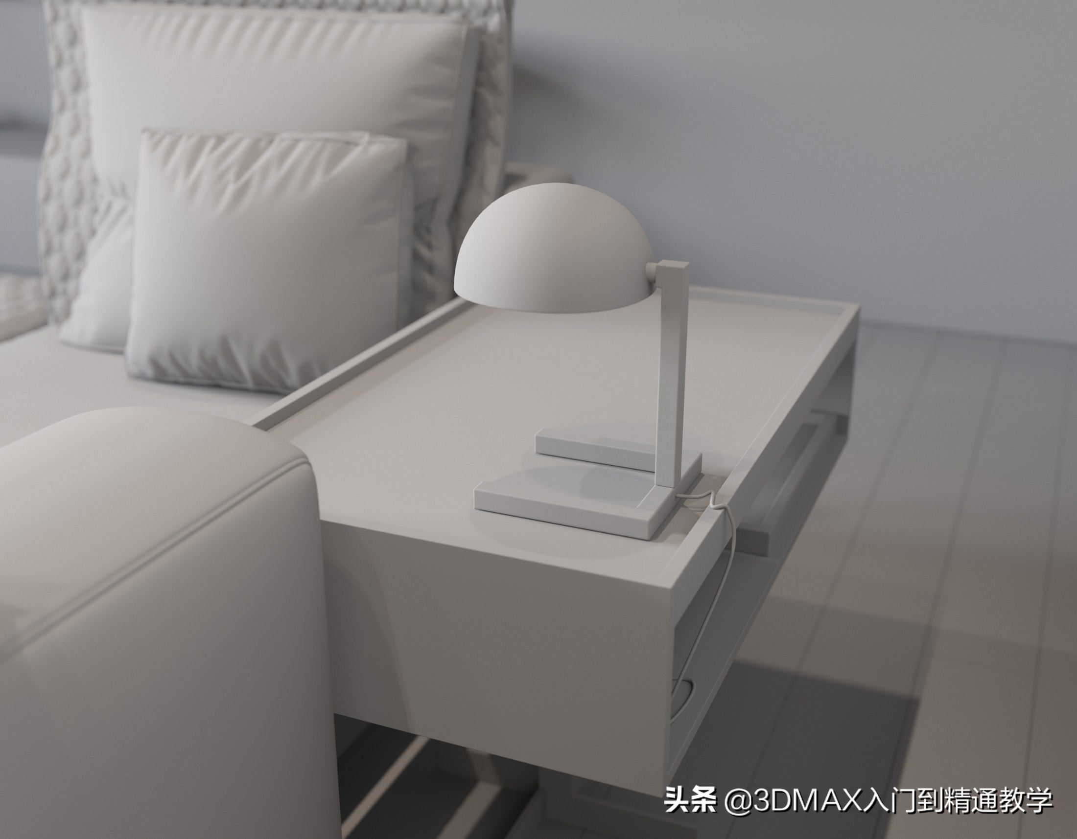 耗时8周，做的逼真现代公寓客厅，带大家看看大神的作品