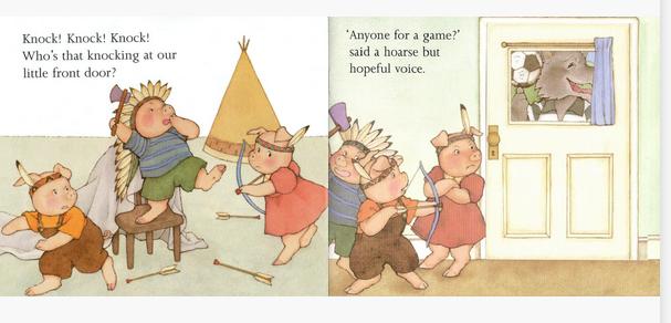 安全意识培养绘本《GoawayMrwolf》