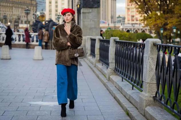 用贝雷帽时髦你整个秋冬,如何选择适合圆脸的贝雷帽