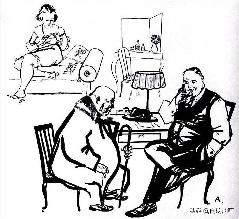 苏联人民艺术家,苏联画家亚历山大杰伊涅卡