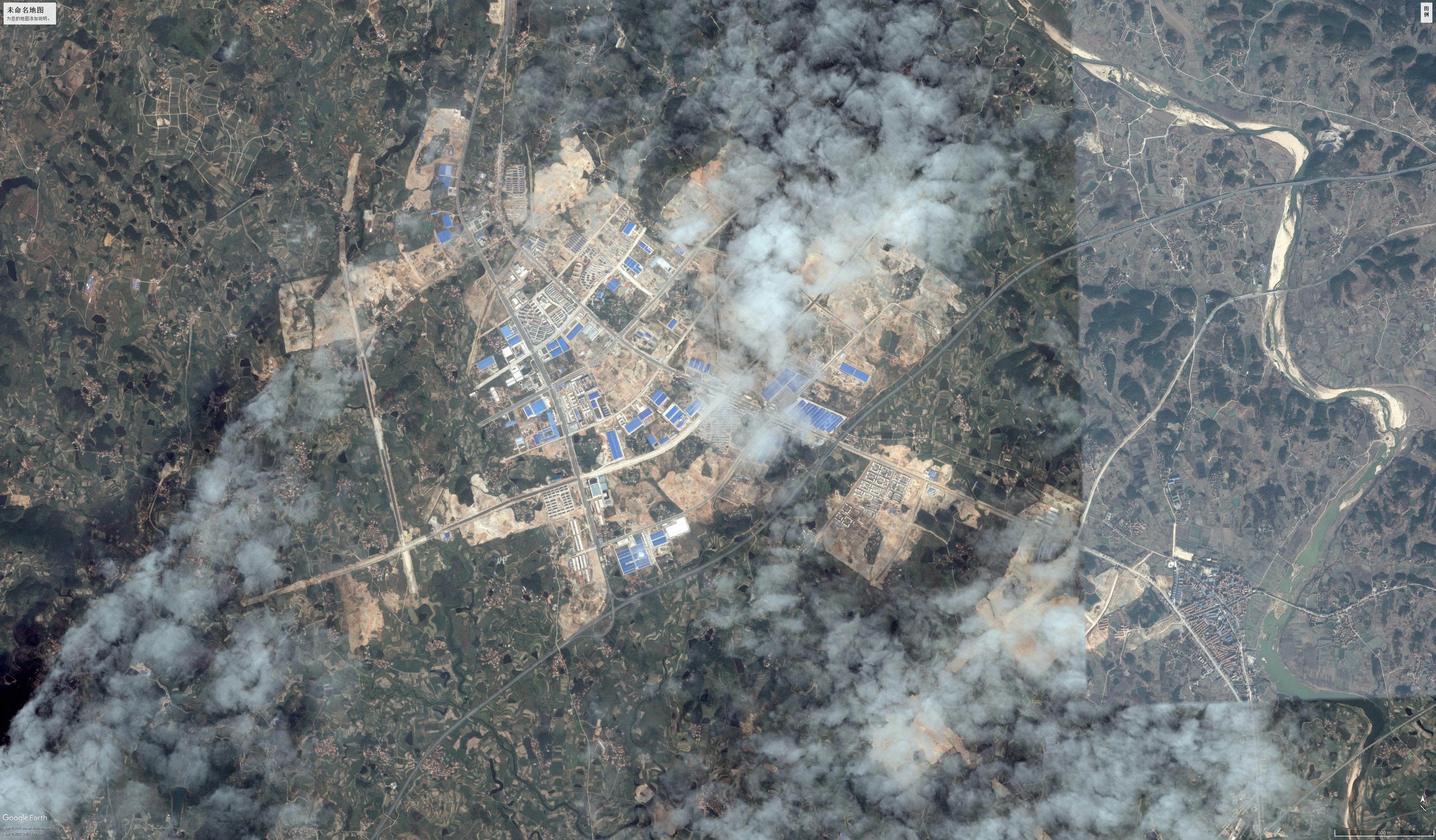 卫星地图看基地,卫星看凤凰