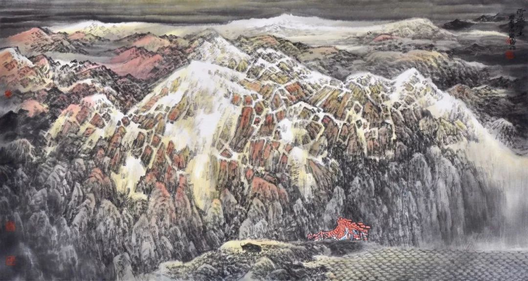 当代中国画名家作品欣赏,水墨丹青当代中国画名家