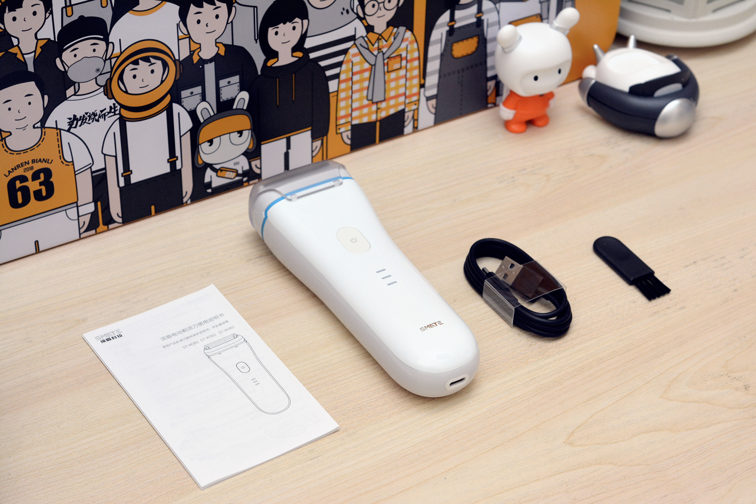 须眉往复式剃须刀评测 (小米往复式须眉剃须刀拆解)