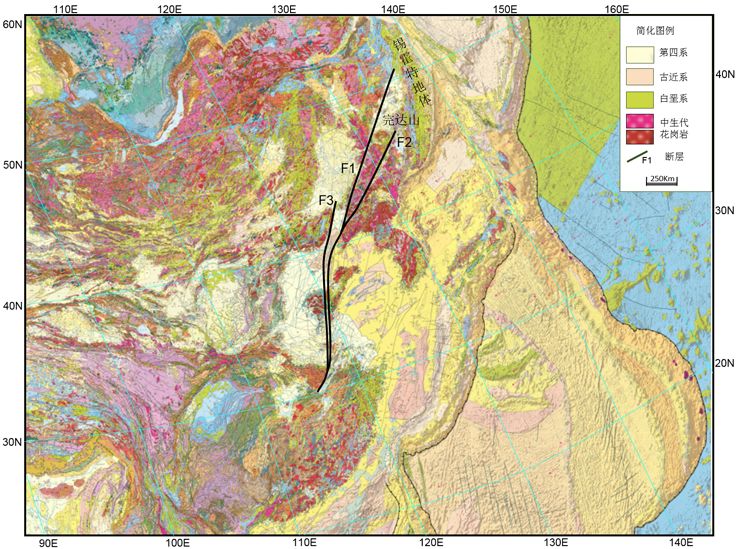 郯庐断裂形成的地质景观,郯庐断裂带如何形成的