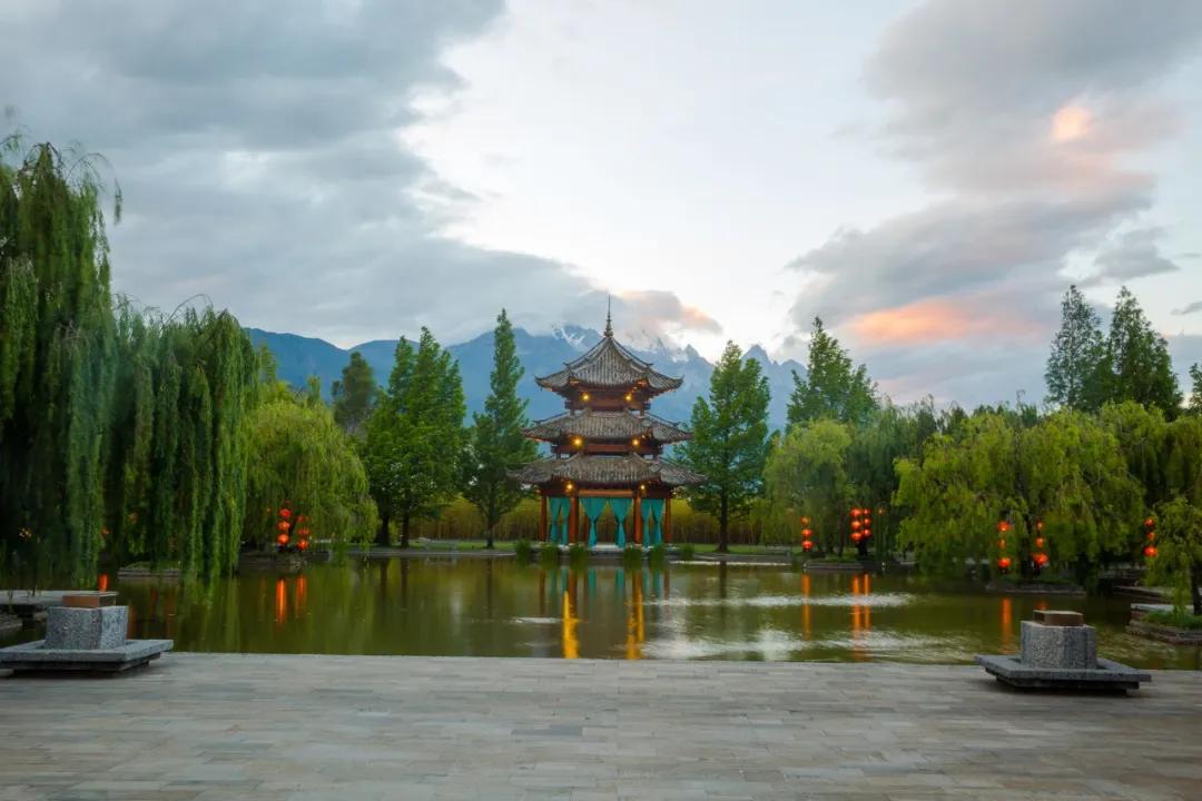 丽江古城轻奢度假庭院,丽江悦榕庄玉龙雪山