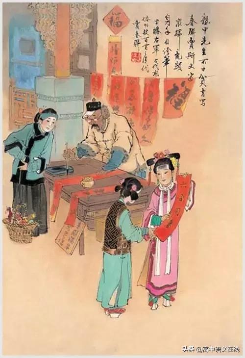 100张风俗图，100首诗词，太美了