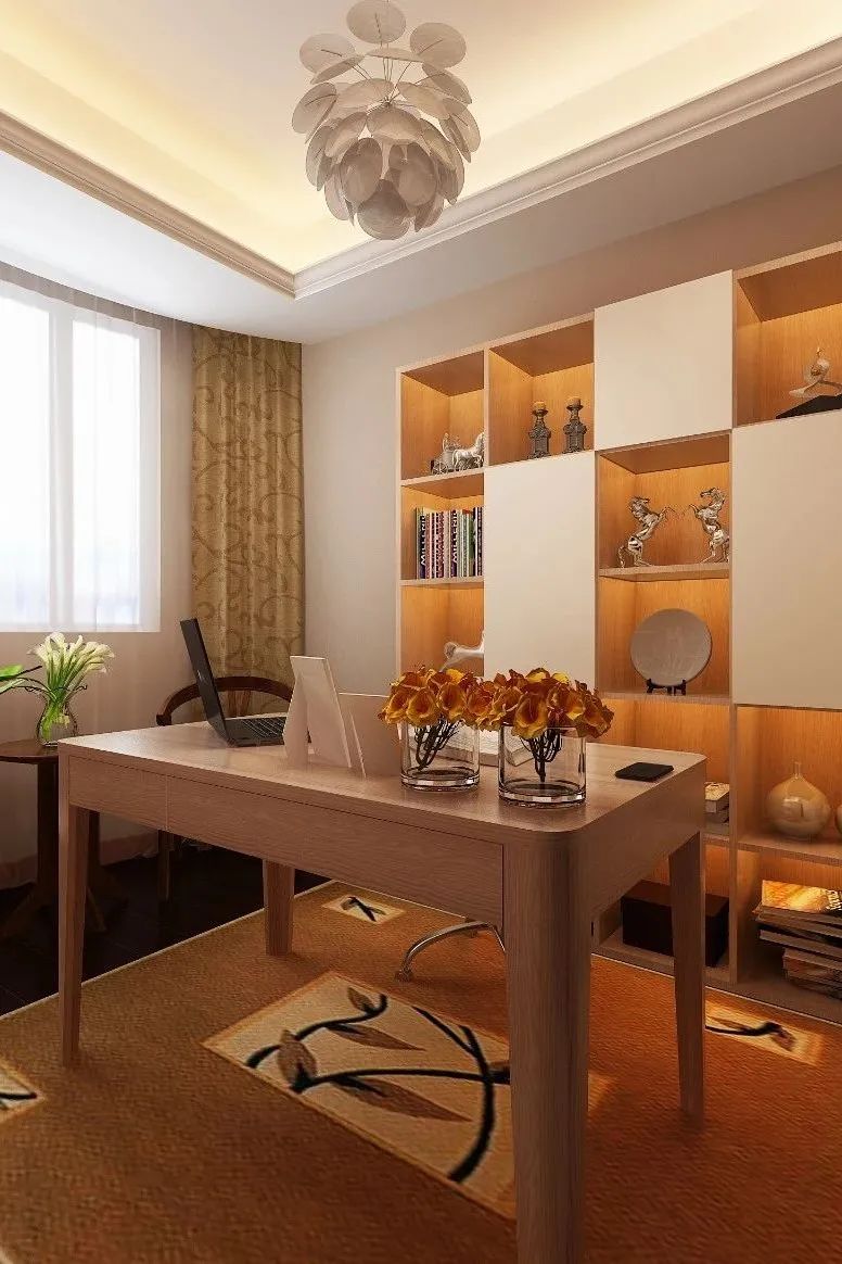 十大中式最美书房,绝美书桌透明