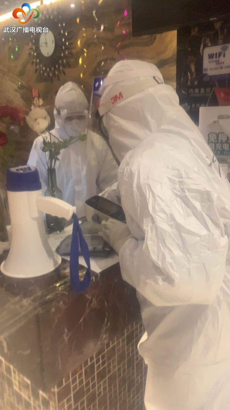 武汉市中心医院抗疫情,武汉市中心医院抗疫冲锋在前