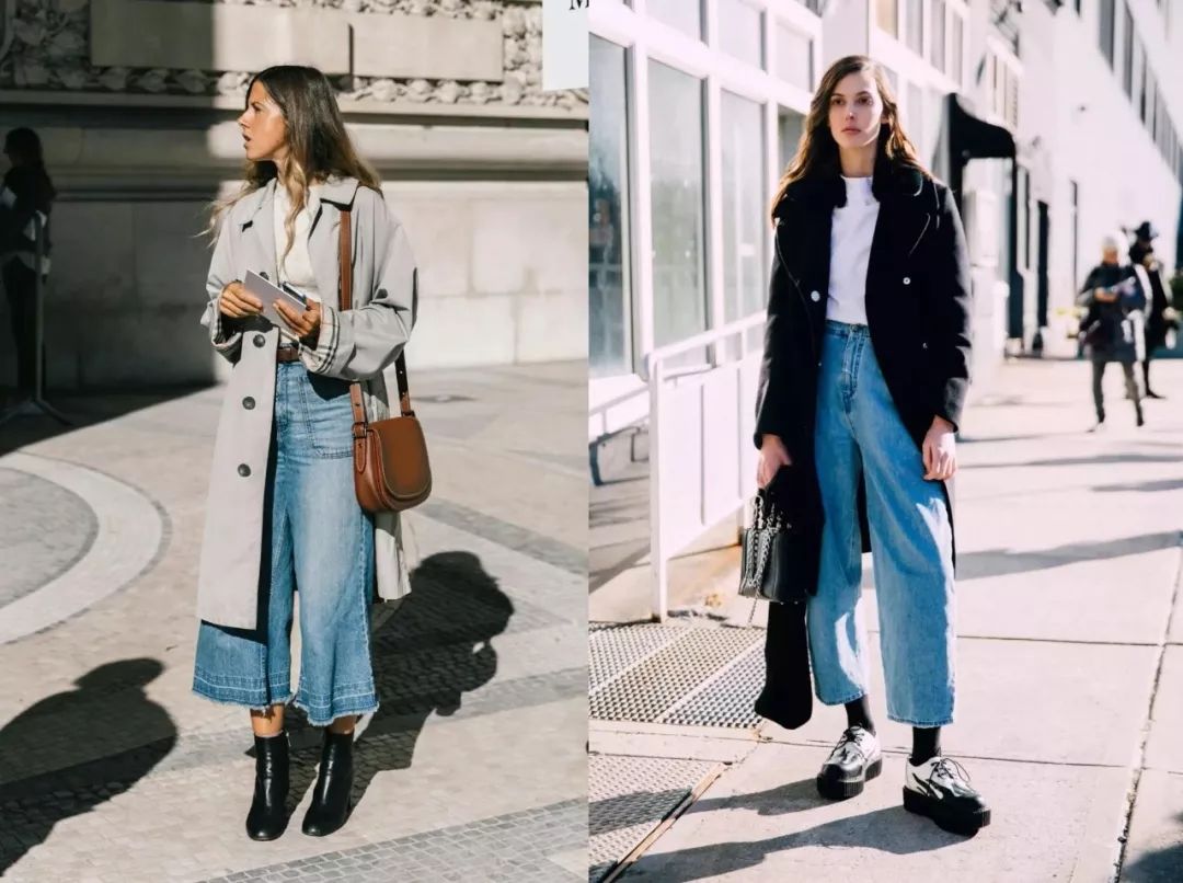 适合腿瘦的穿的新款阔腿裤,冬天不粘腿阔腿裤推荐