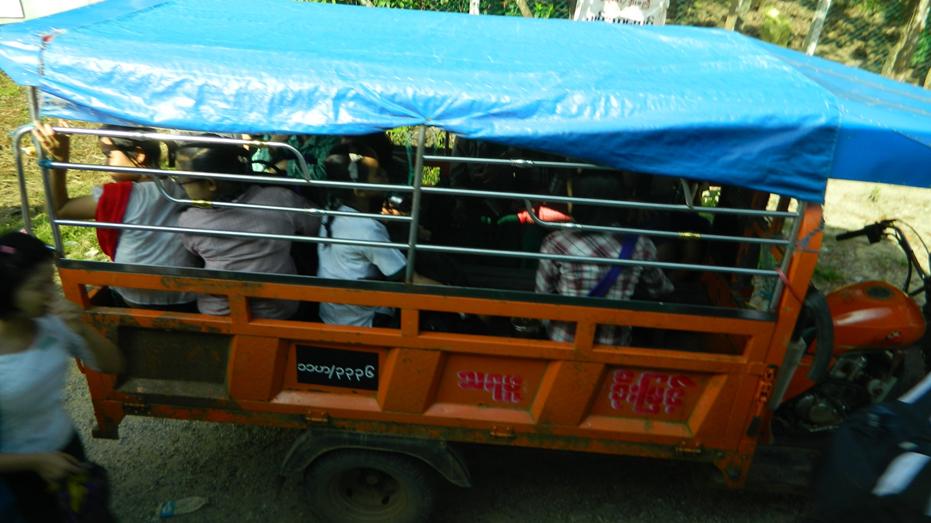 缅甸维桑海滩日出,缅甸仰光到维桑路况