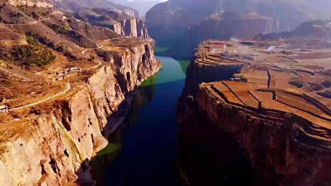 太行大峡谷挂壁公路自驾,郭亮太行大峡谷路线图