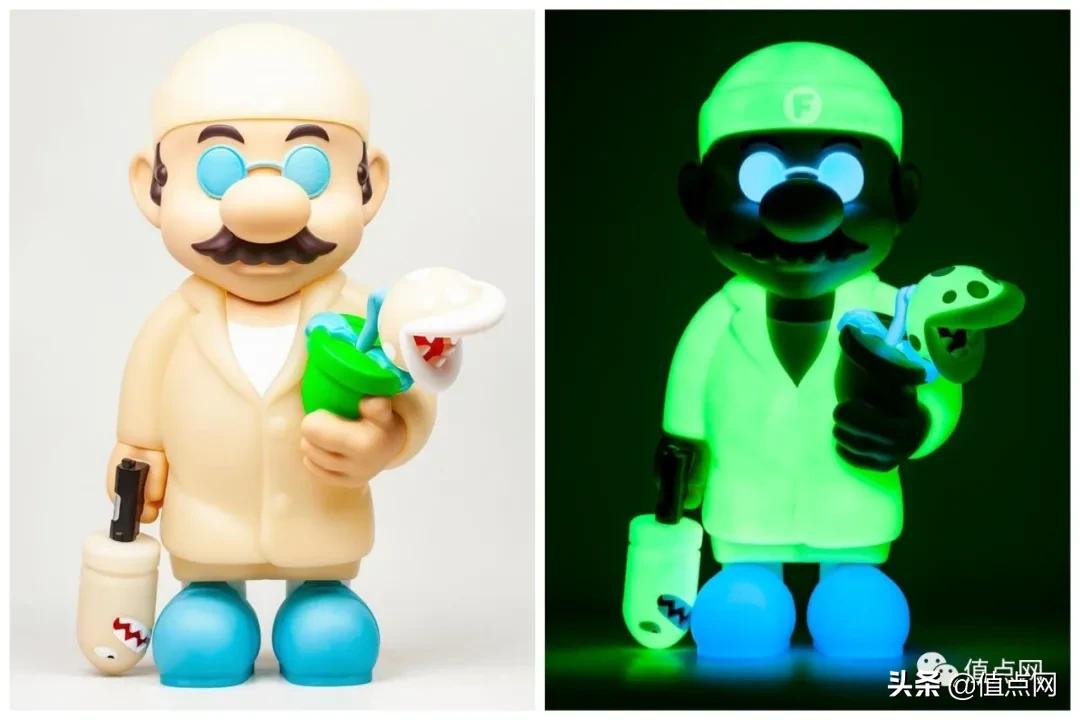 马里奥q版的公仔,figure公仔